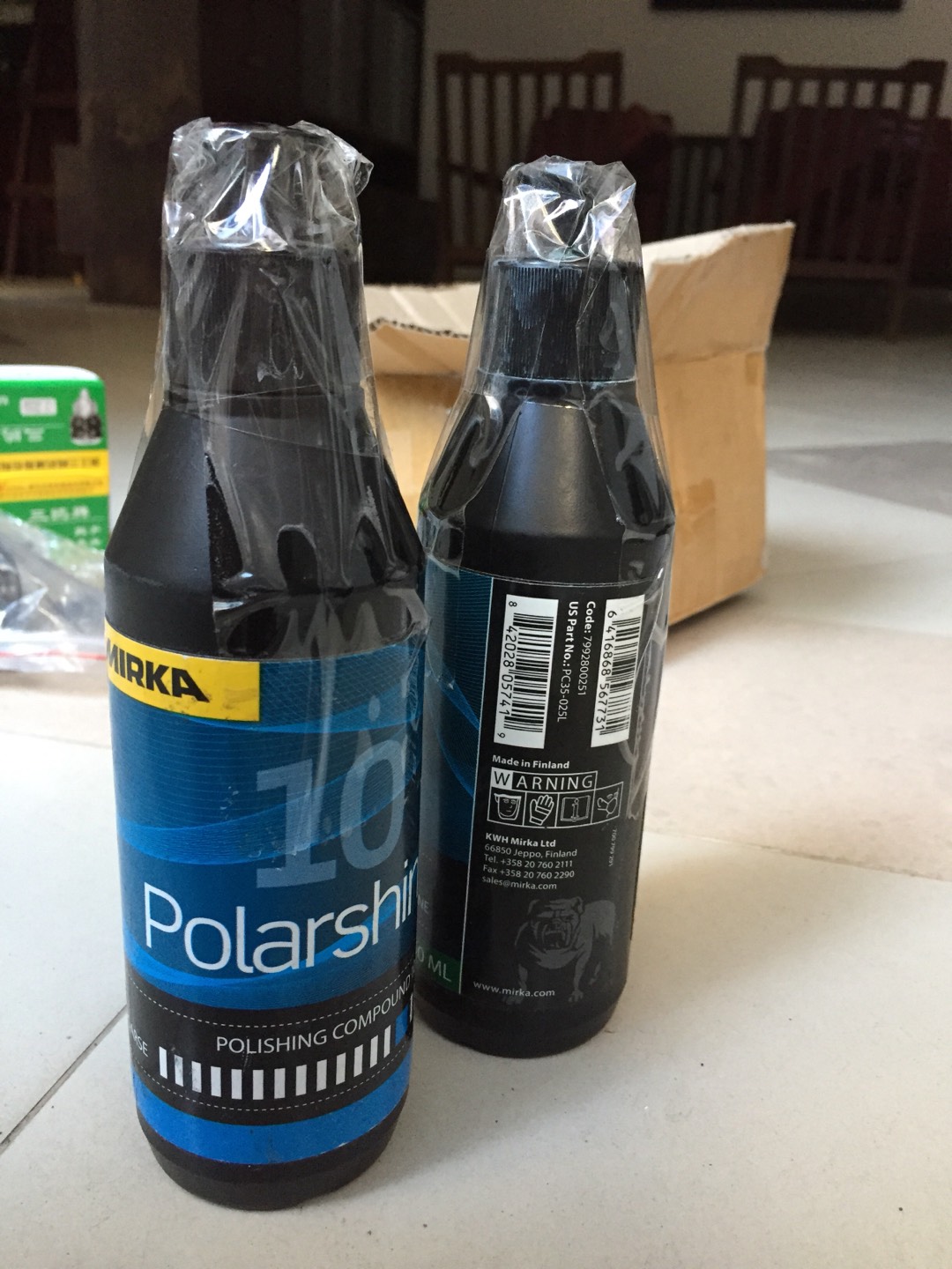 Hợp Chất Đánh Bóng Kính Polarshine