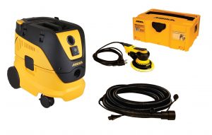 Giấy Nhám Lưới 115x230mm Grip 32h Màu Vàng